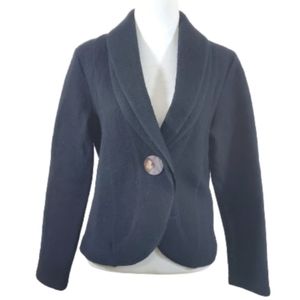 Cambridge Dry Goods women's black Structured Wool Blazer Women's size medium
